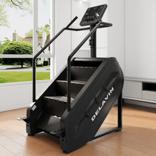 Load image into Gallery viewer, DELAVIN Stair Stepper with LED Screen, Commercial Grade Stepper Machine with 15 Speed Levels, Stepmill Exercise Machine with 440 LBS Capacity, Stair Climber for Cardio and Lower Body Workouts