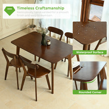 Load image into Gallery viewer, DELAVIN Solid Wood Dining Room Table Set