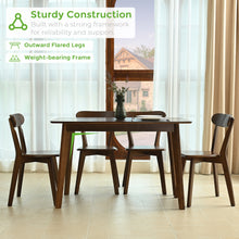 Load image into Gallery viewer, DELAVIN Solid Wood Dining Room Table Set