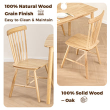 Load image into Gallery viewer, DELAVIN Winsdor Solid Wood Dining Chairs Set