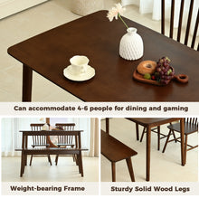 Load image into Gallery viewer, DELAVIN Solid Wood Dining Table, Kitchen Table