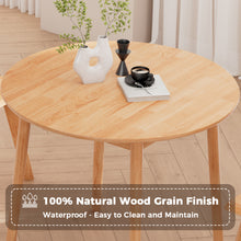 Load image into Gallery viewer, DELAVIN 35.4" Solid Wood Round Dining Table