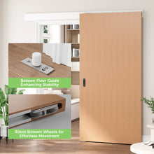 Load image into Gallery viewer, DELAVIN 42" Concealed Sliding Barn Door with Hardware Kit & Soft Close Mechanisn, Hidden Barn Door Invisible Aluminum Track, Quiet and Smooth, Interior Barn Door Easy to Install