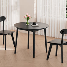Load image into Gallery viewer, DELAVIN 35.4" Solid Wood Round Dining Table