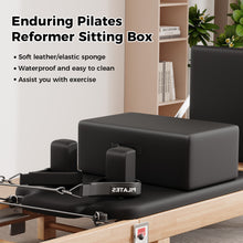 Load image into Gallery viewer, DELAVIN Pilates Reformer Machine, Wooden Pilates Reformer for Home Gym, Pilates Reformer Equipment with Reformer Accessories, Reformer Box and Padded Jump Board for Yoga and Strength Training