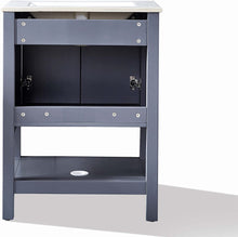 Load image into Gallery viewer, DELAVIN 24 inch Modern Bathroom Vanity and Sink Combo, Freestanding Sink Vanity Set