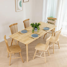 Load image into Gallery viewer, DELAVIN Winsdor Solid Wood Dining Chairs Set