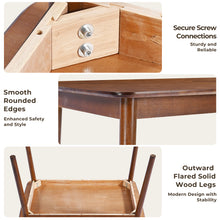 Load image into Gallery viewer, DELAVIN Solid Wood Dining Table, Kitchen Table