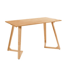 Load image into Gallery viewer, DELAVIN Solid Wood Dining Table with Outward Flared Legs
