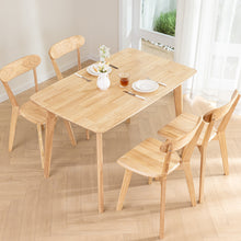 Load image into Gallery viewer, DELAVIN Solid Wood Dining Table Set
