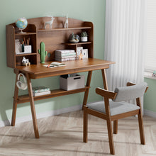 Load image into Gallery viewer, DELAVIN Solid Wooden Kids Desk and Chair Set
