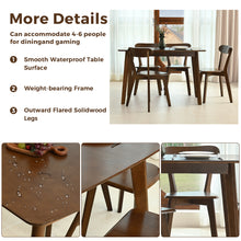 Load image into Gallery viewer, DELAVIN Solid Wood Dining Table Set
