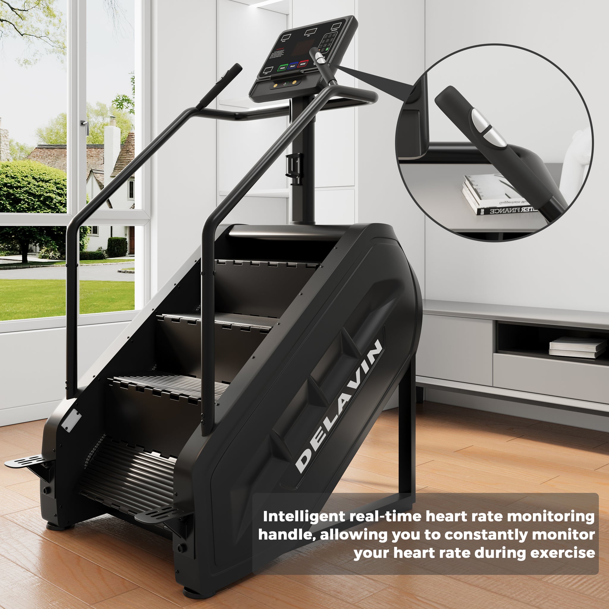 Ubuy Air Climber Stepper Fitness Exercise Machine Stair Stepper