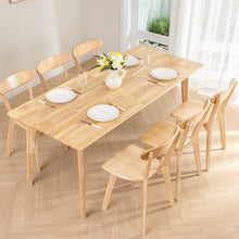 Load image into Gallery viewer, DELAVIN Solid Wood Dining Table Set
