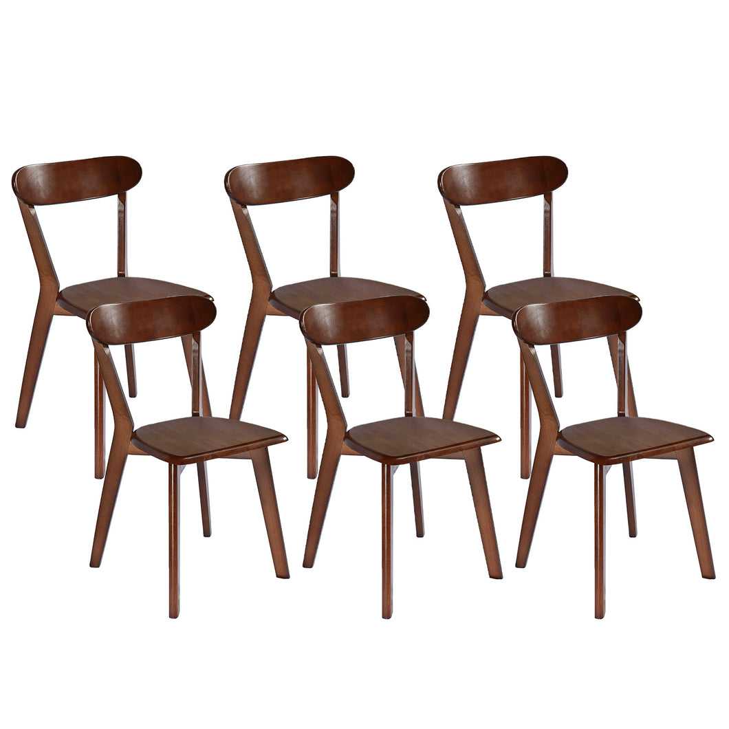 DELAVIN Soild Wood Dining Chairs Set