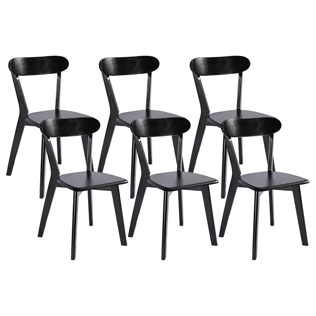 DELAVIN Soild Wood Dining Chairs Set