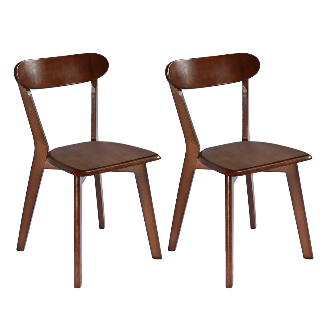 DELAVIN Soild Wood Dining Chairs Set