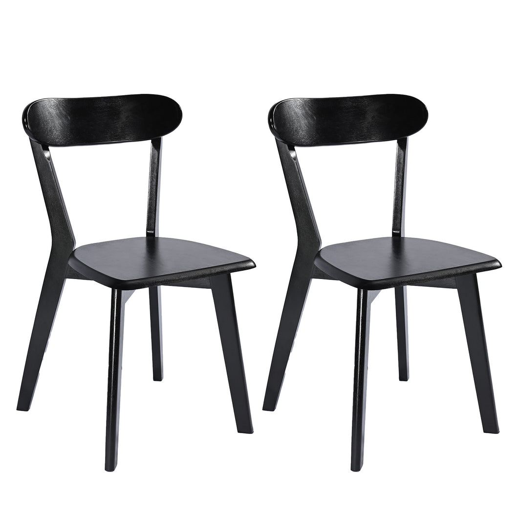 DELAVIN Soild Wood Dining Chairs Set