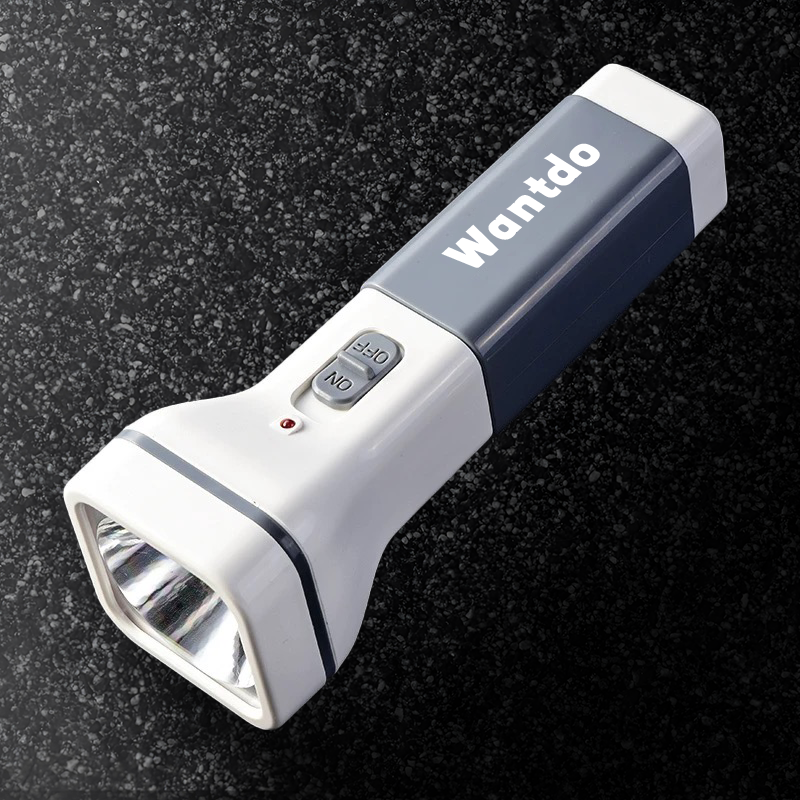 Wantdo Electric flashlights, 1500 Lumens Led Solar Handheld Rechargeable Flashlights with IP65 Waterproof, 2000mAh Battery for Camping